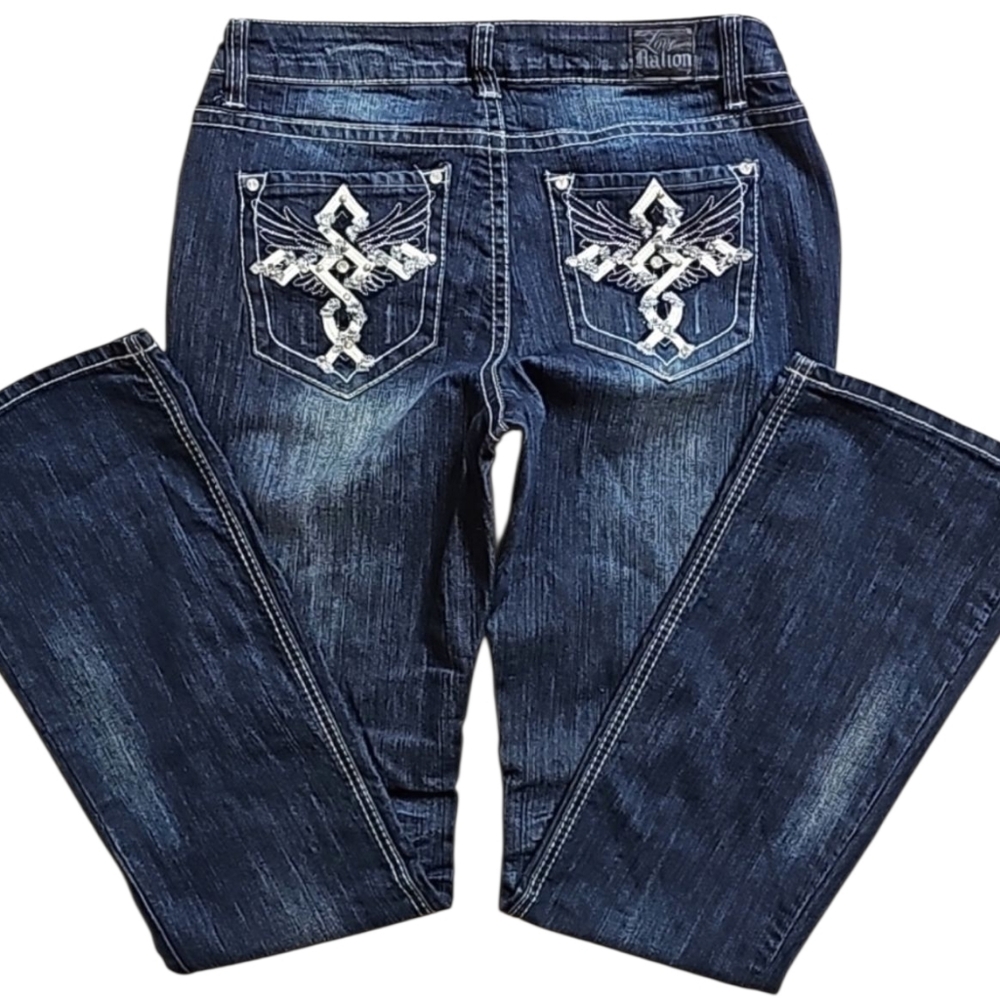 🆕️Love Nation Premium Quality Jeans. Women's Size: Waist 08x33 Inseam